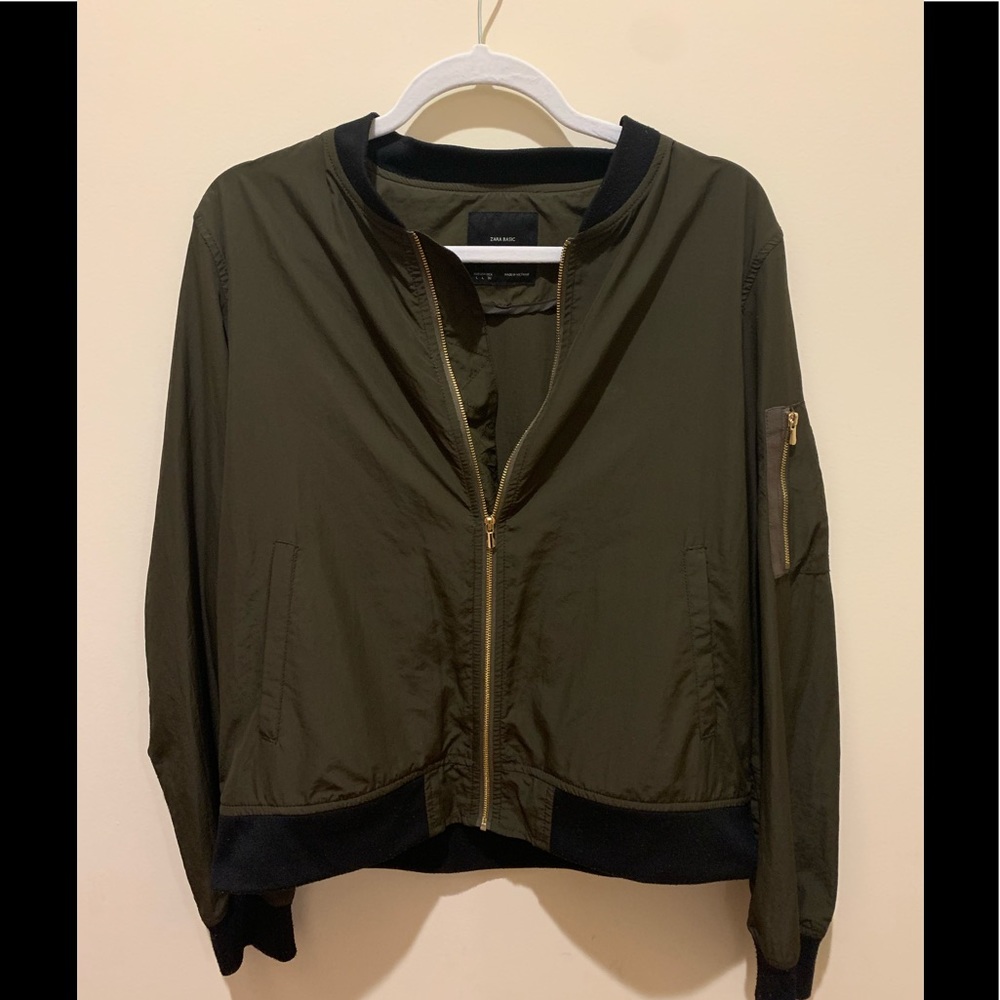 Zara Basic light bomber
